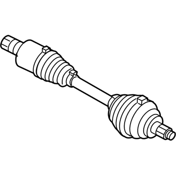 Volkswagen 5N0-407-761-M Axle Assembly