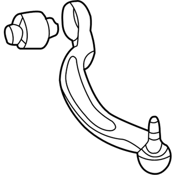 Volkswagen 8E0-407-694-AG Rear Lower Control Arm