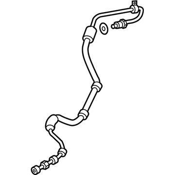 2011 Volkswagen Touareg Power Steering Hose - 7P0-423-893-C