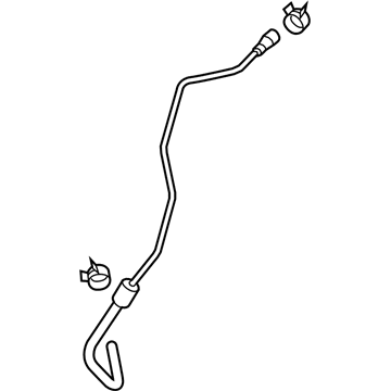 Volkswagen Touareg Power Steering Hose - 7P0-422-891-J
