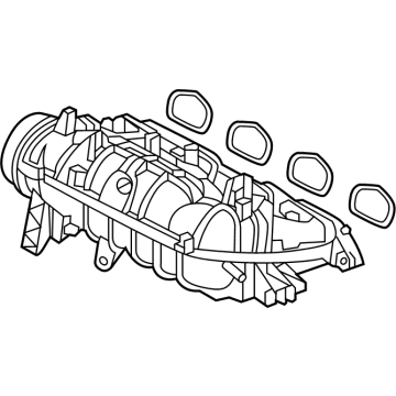 Volkswagen Jetta Intake Manifold - 05E-129-709-B