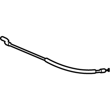 Volkswagen Tiguan Hood Release Cable - 5N0-823-531-A