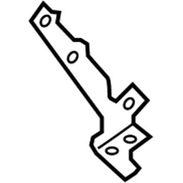 Volkswagen Hood Hinge - 5N0-823-301-A
