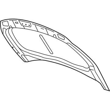 Volkswagen Tiguan Hood - 5N0-823-031-D