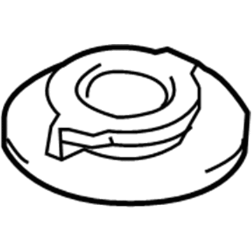 Volkswagen Coil Spring Insulator - 1K0-512-297-D