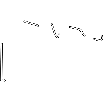 Volkswagen Jetta Windshield Washer Hose - N-020-301-1