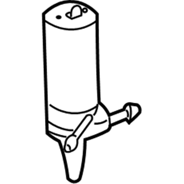 Volkswagen Rabbit Convertible Washer Pump - 431-955-651