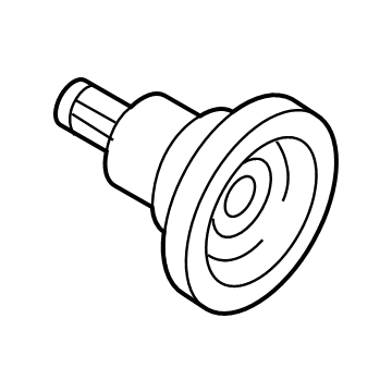 Volkswagen Tiguan Axle Shaft - 02D-525-351-L