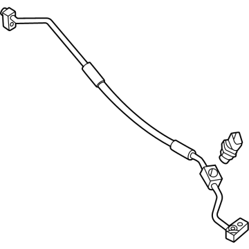 Volkswagen 1EA-816-530-K Lower Pipe