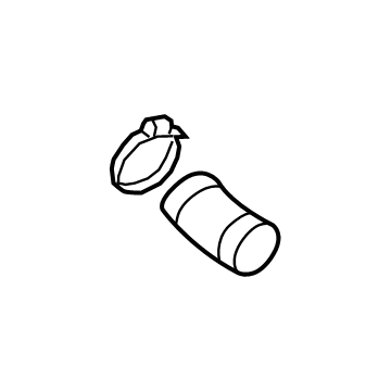 Volkswagen Intercooler Hose - 5Q0-145-828-A