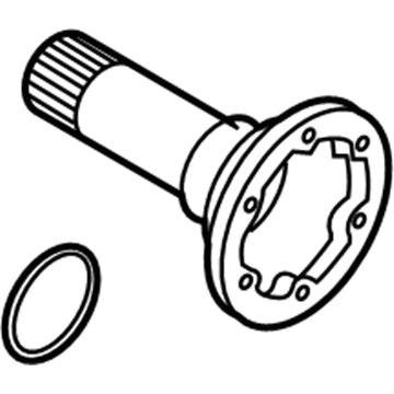 Volkswagen Touareg Axle Shaft - 0AA-409-271-B