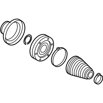 Volkswagen 7L0-498-103-A Inner CV Joint