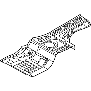 Volkswagen Phaeton Floor Pan - 3D0-803-094-A