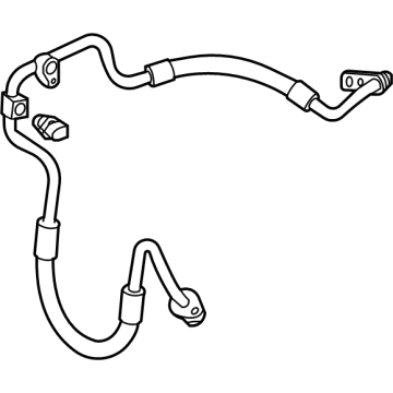 Volkswagen A/C Hose - 1EA-816-743-K