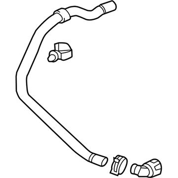 Volkswagen Golf R Radiator Hose - 5Q0-122-051-AT