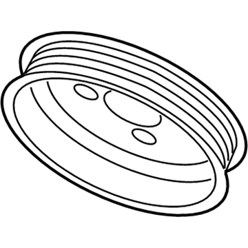 Volkswagen Water Pump Pulley - 06E-121-031-C