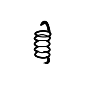 Volkswagen 281-847-743 Handle Spring