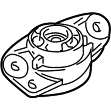 Volkswagen Jetta Shock And Strut Mount - 3C0-513-353-C