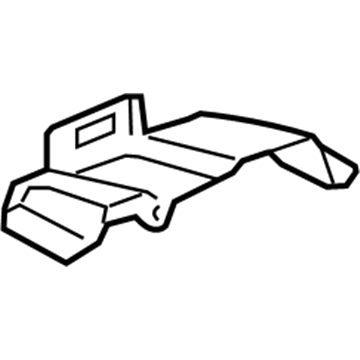 Volkswagen 7L6-827-529 Protect Plate