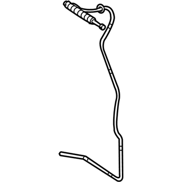 Volkswagen 7L6-827-611-C Oil Line