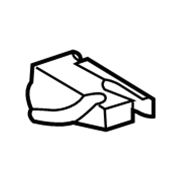 Volkswagen 7L6-871-830-A Sound Absorber