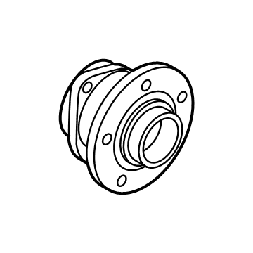 Volkswagen Golf R Wheel Bearing - 5WA-407-621-A