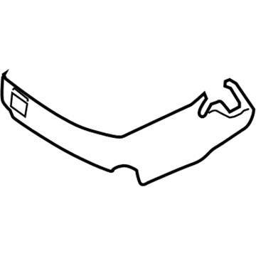 Volkswagen 7L6-881-317-A-5J6 Lower Cover