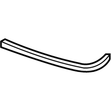 Volkswagen 7L6-853-241-A-2ZZ Molding