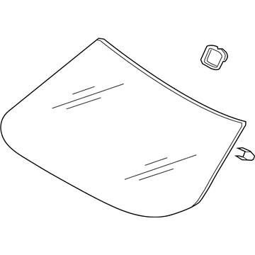 Volkswagen Passat Windshield - 561-845-011-F-NVB