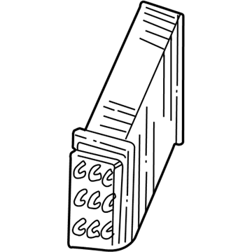 Volkswagen A/C Evaporator Core - 701-820-023-B