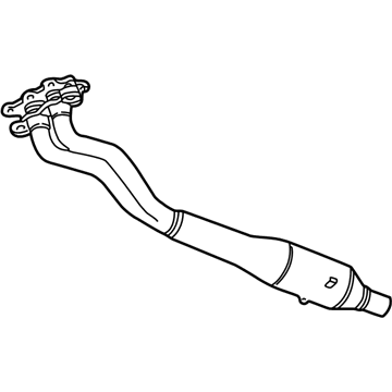 Volkswagen Jetta Catalytic Converter - 1J0-253-208-FL