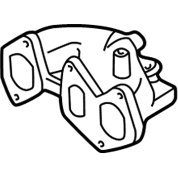 Volkswagen Corrado Exhaust Manifold - 021-253-032-E