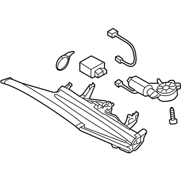 Volkswagen 3C8-861-325-B-9B9 Blind
