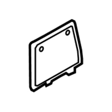 Volkswagen 3C8-868-865-A-8W4 Battery Cover