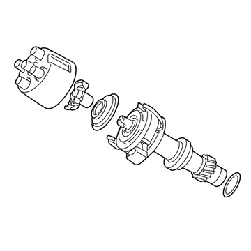Volkswagen Jetta Distributor - 037-905-205-T