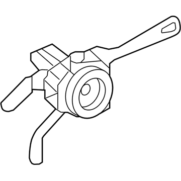 Volkswagen Jetta Windshield Washer Switch - 5C5-953-513-F-9B9