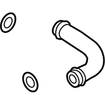 Volkswagen Intercooler Hose - 3C0-145-834-K