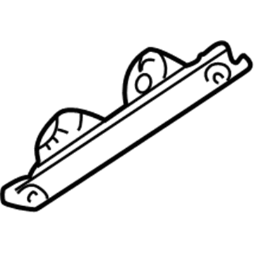 Volkswagen Jetta Exhaust Hanger - 1J0-253-144-T