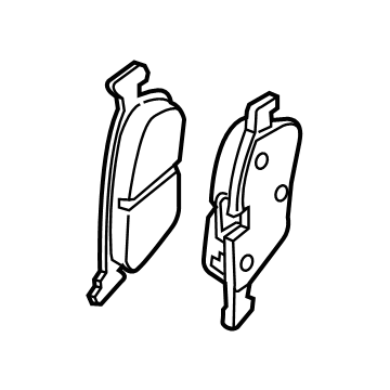 Volkswagen 3Q0-698-451-AA Brake Pads