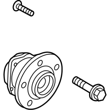 Volkswagen Atlas Wheel Bearing - 3QF-407-621-G