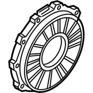 Volkswagen Phaeton Differential Cover - 01R-525-131-F
