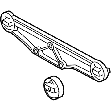 Volkswagen Phaeton Track Bar - 4E0-599-285-A