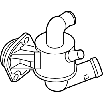 Volkswagen Jetta Thermostat Housing - 03L-121-111-AM