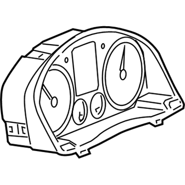 Volkswagen Eos Instrument Cluster - 1Q0-920-953-DX-Z01
