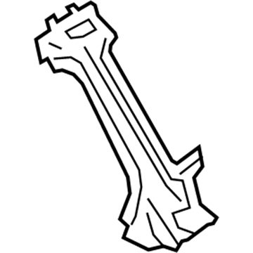 Volkswagen 5G9-809-263 Pillar Reinforcement
