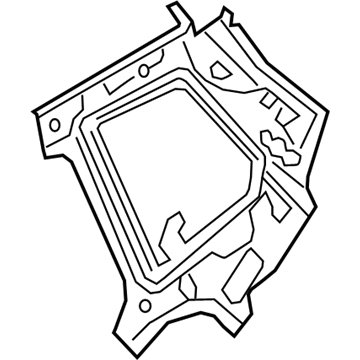 Volkswagen 5G9-809-599 Inner Side Panel