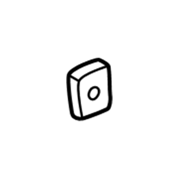 Volkswagen N-902-825-01 Center Pillar Trim Nut