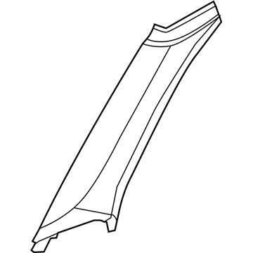 Volkswagen Beetle Pillar Panels - 5C3-867-233-A-82V