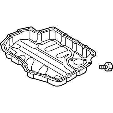 Volkswagen Jetta Oil Pan - 04E-103-600-J