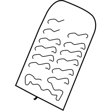 Volkswagen Tiguan Seat Heater Pad - 5NL-963-557-B